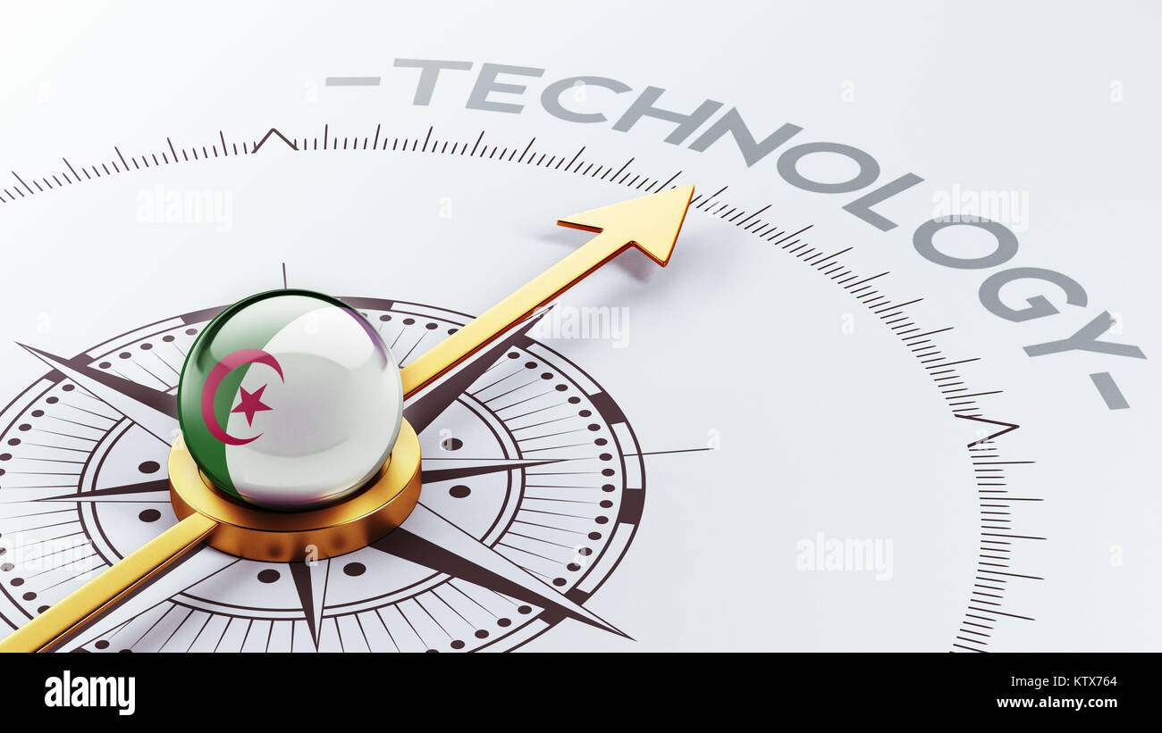 Algeria High Resolution Technology Concept Stock Photo - Alamy
