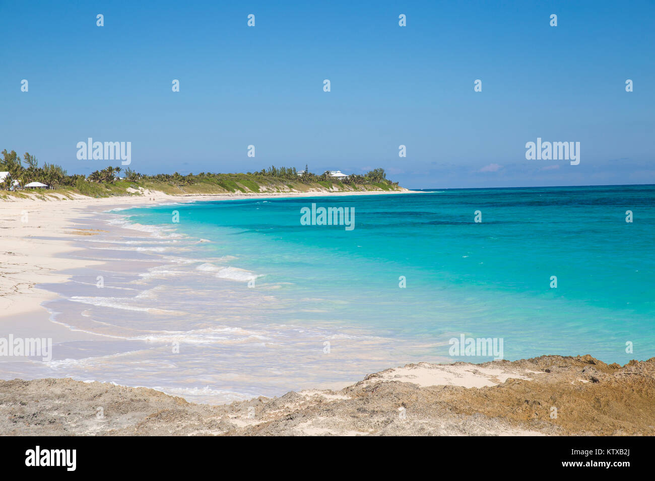 Hope Town Beach, Hope Town, Elbow Cay, Abaco Islands, Bahamas, West
