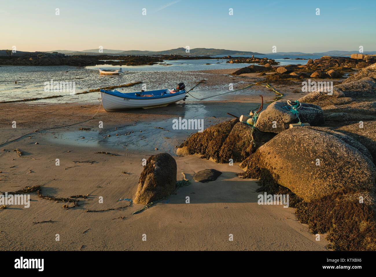 Cloghcor, Arranmore Island, County Donegal, Ulster, Republic of Ireland, Europe Stock Photo