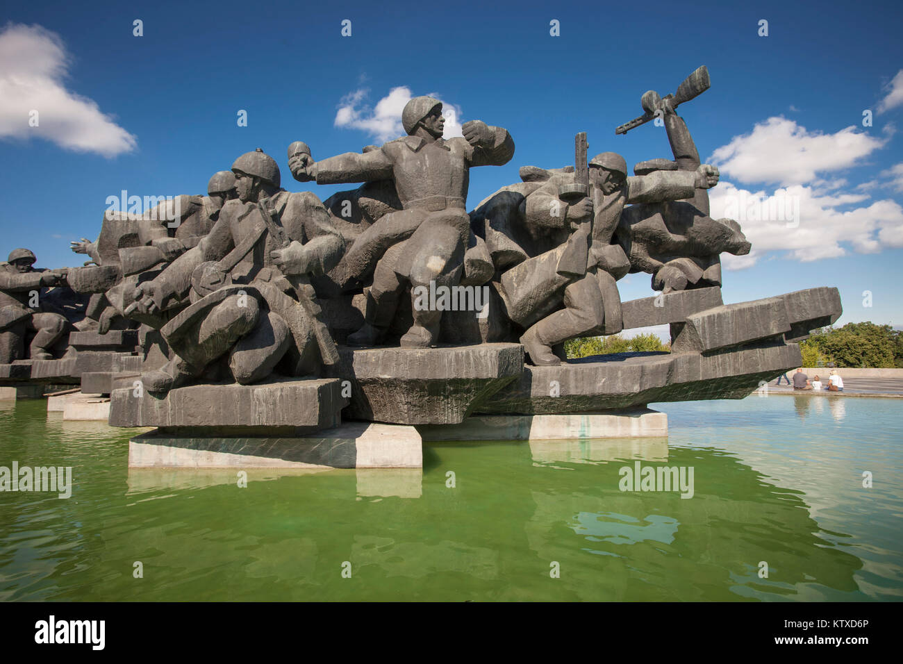 Soviet Monument To The Crossing Of The Dnieper At Museum Of - 