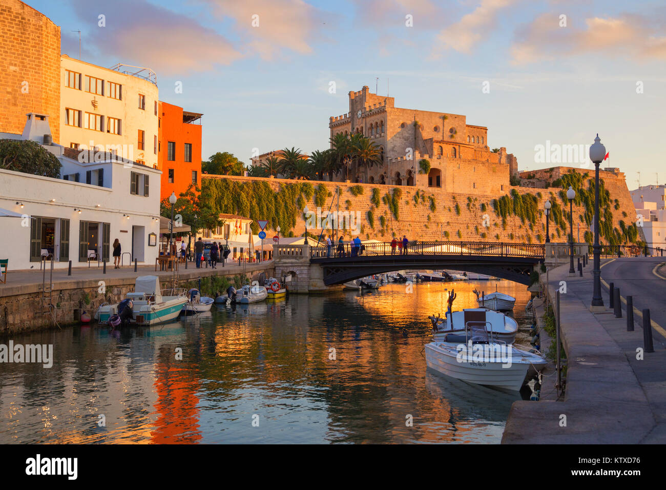 Historic Old Harbour Ciutadella Menorca Balearic Islands Spain historic-old-harbour-ciutadella-menorca-balearic-islands-spain