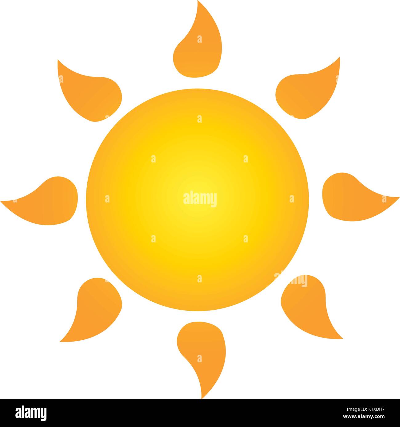 summer sun isolated icon vector illustration design Stock Vector Image ...