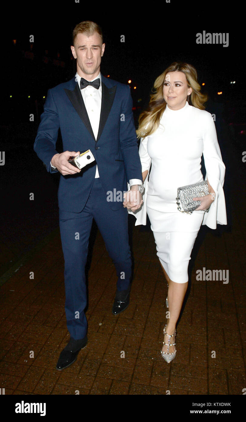 James Milner Foundation Charity Ball at Event City Arrivals Featuring Joe Hart, Kimberly Crew