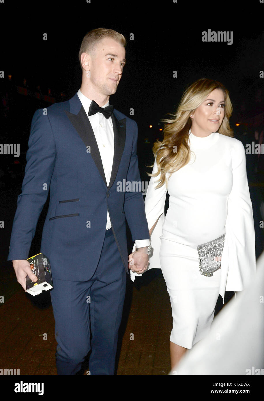 James Milner Foundation Charity Ball at Event City Arrivals Featuring Joe Hart, Kimberly Crew
