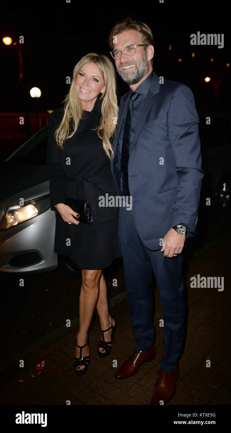 James Milner Foundation Charity Ball at Event City Arrivals Featuring Jurgen Klopp Where