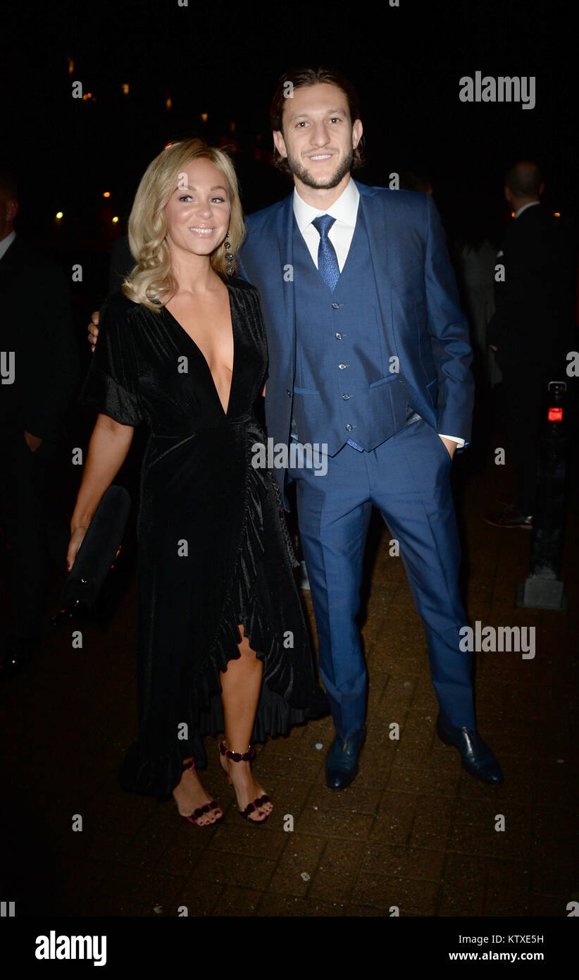 James Milner Foundation Charity Ball at Event City Arrivals Featuring Adam Lallana Where