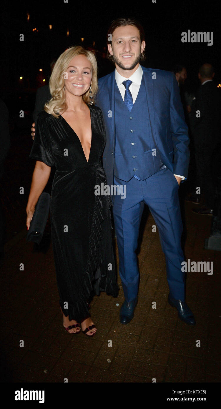 James Milner Foundation Charity Ball at Event City Arrivals Featuring Adam Lallana Where