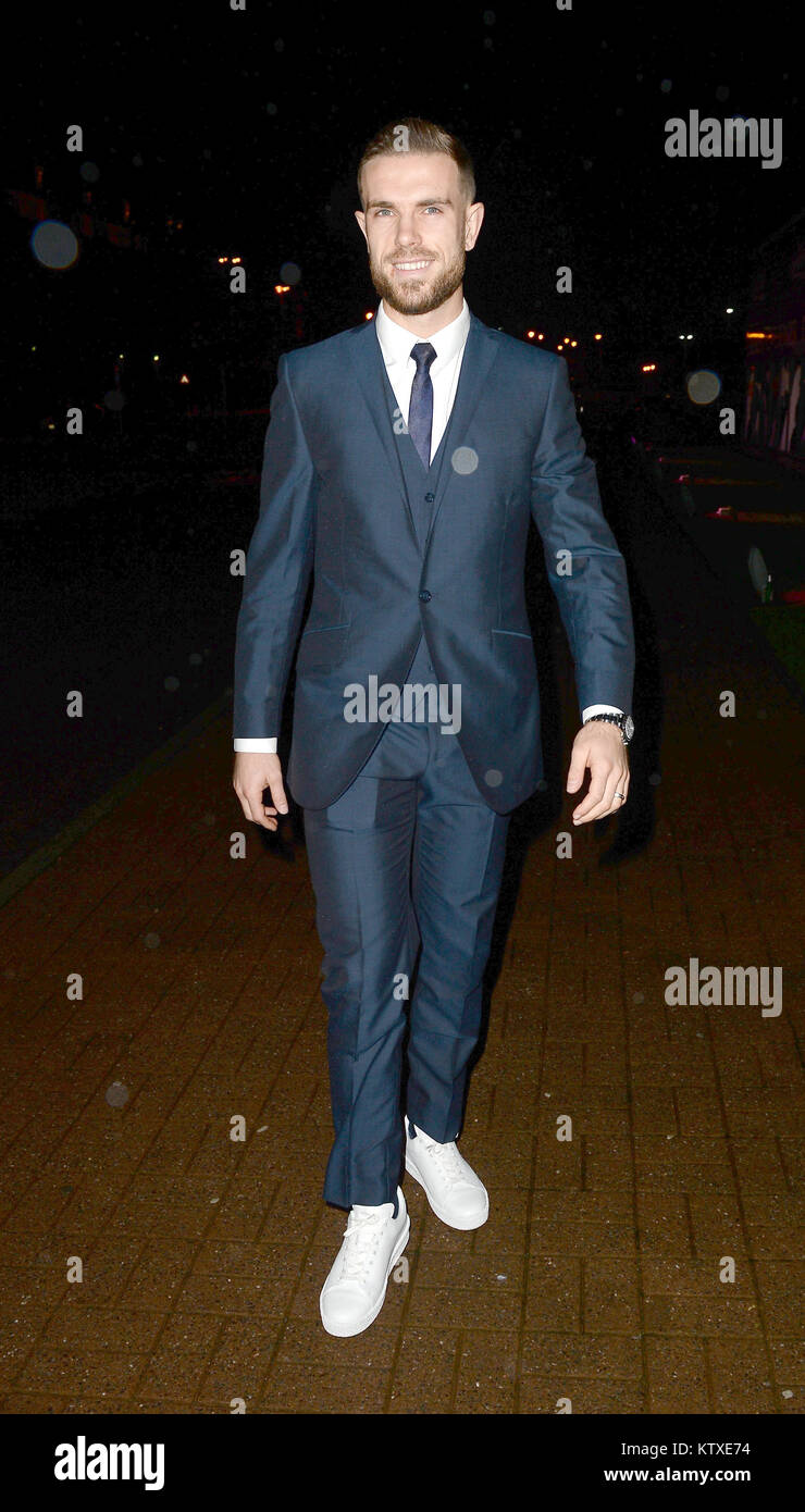 James Milner Foundation Charity Ball at Event City Arrivals Featuring Jordan Henderson Where