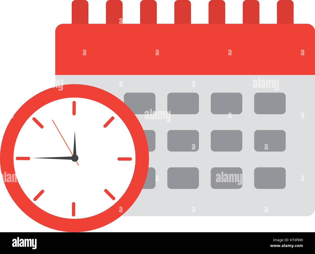 time icon image Stock Vector Image & Art - Alamy