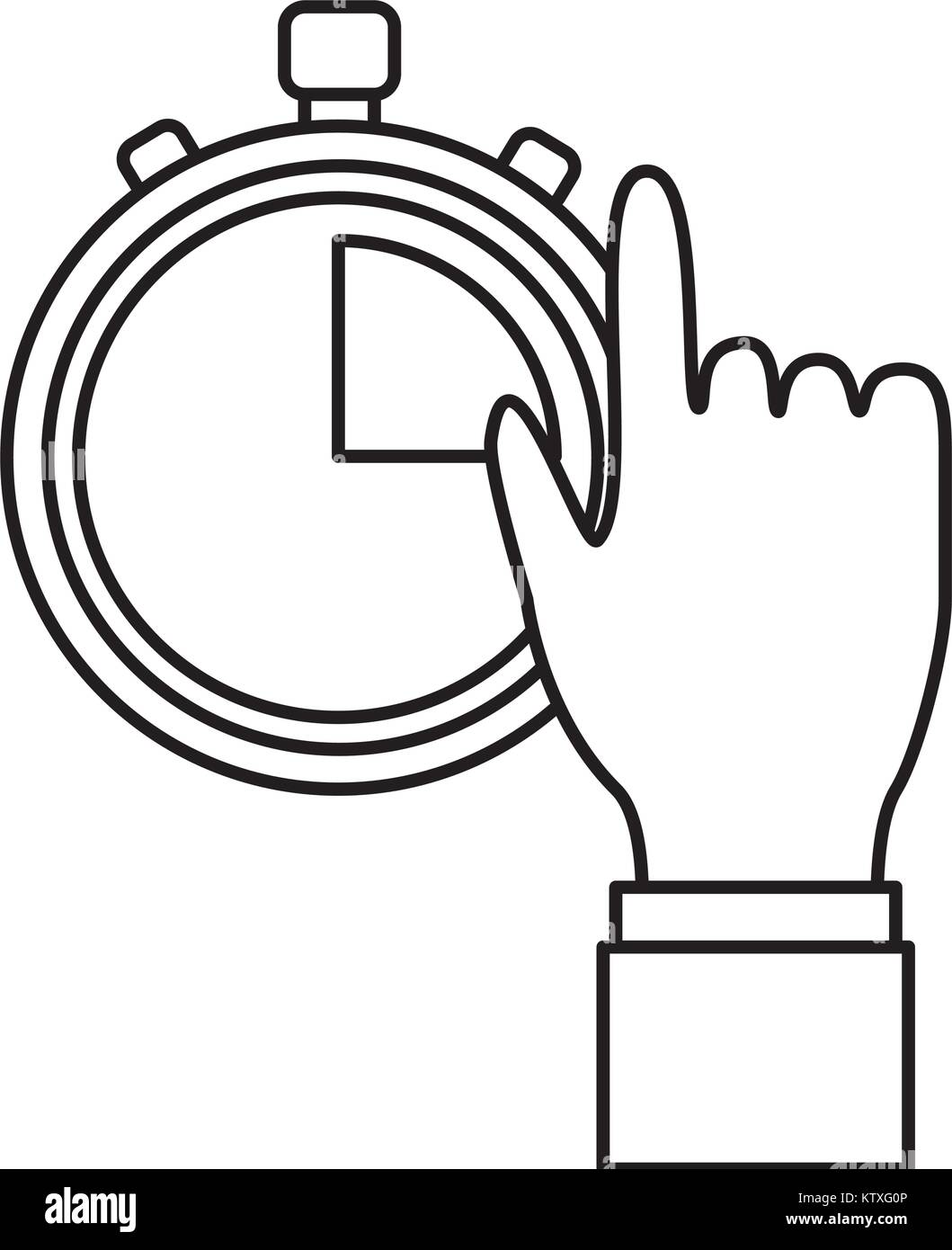 time icon image Stock Vector Image & Art - Alamy