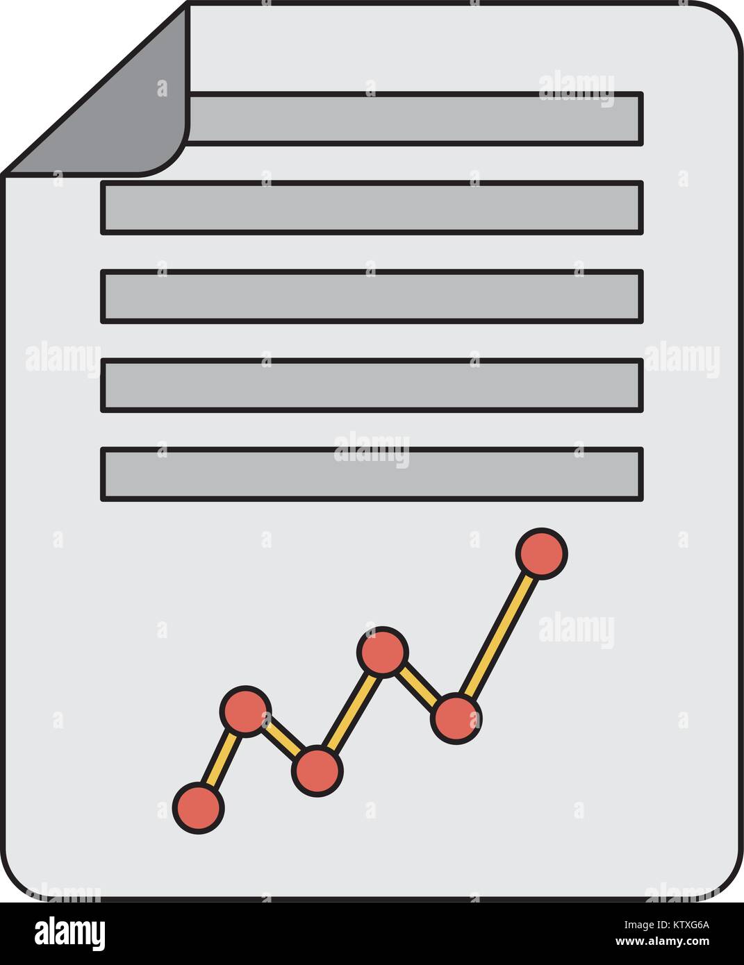 graph chart icon image Stock Vector Image & Art - Alamy