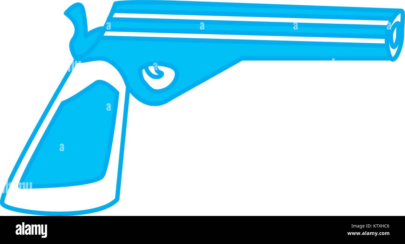 Handgun weapon isolated Stock Vector Image & Art - Alamy