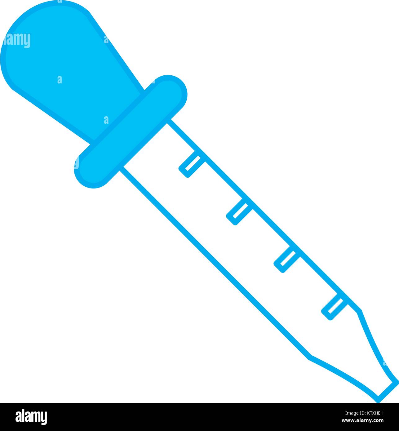 Lab dropper isolated Stock Vector Image & Art - Alamy