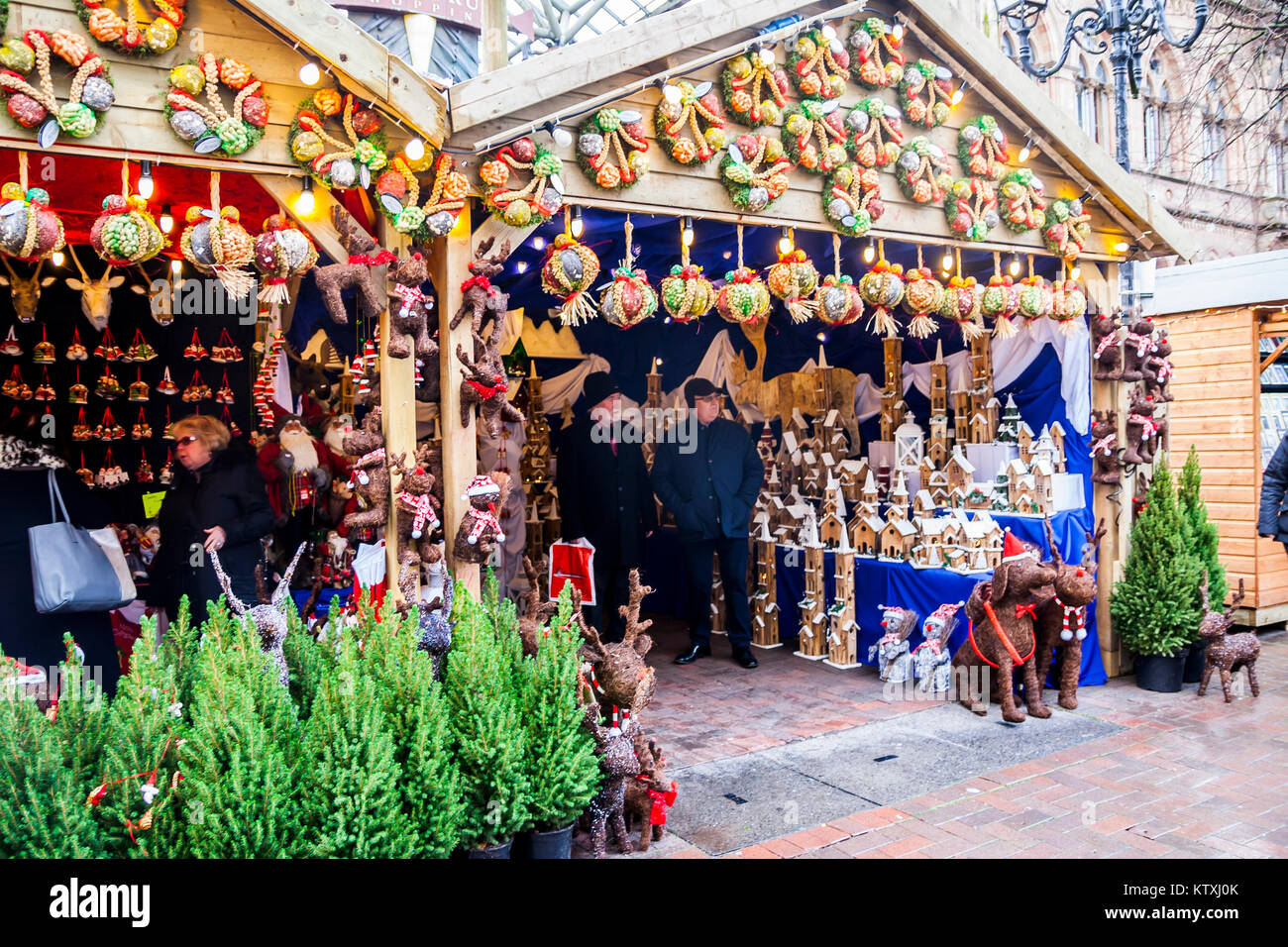 Christmas Market, Stalls, Chester, Cheshire UK chester uk christmas