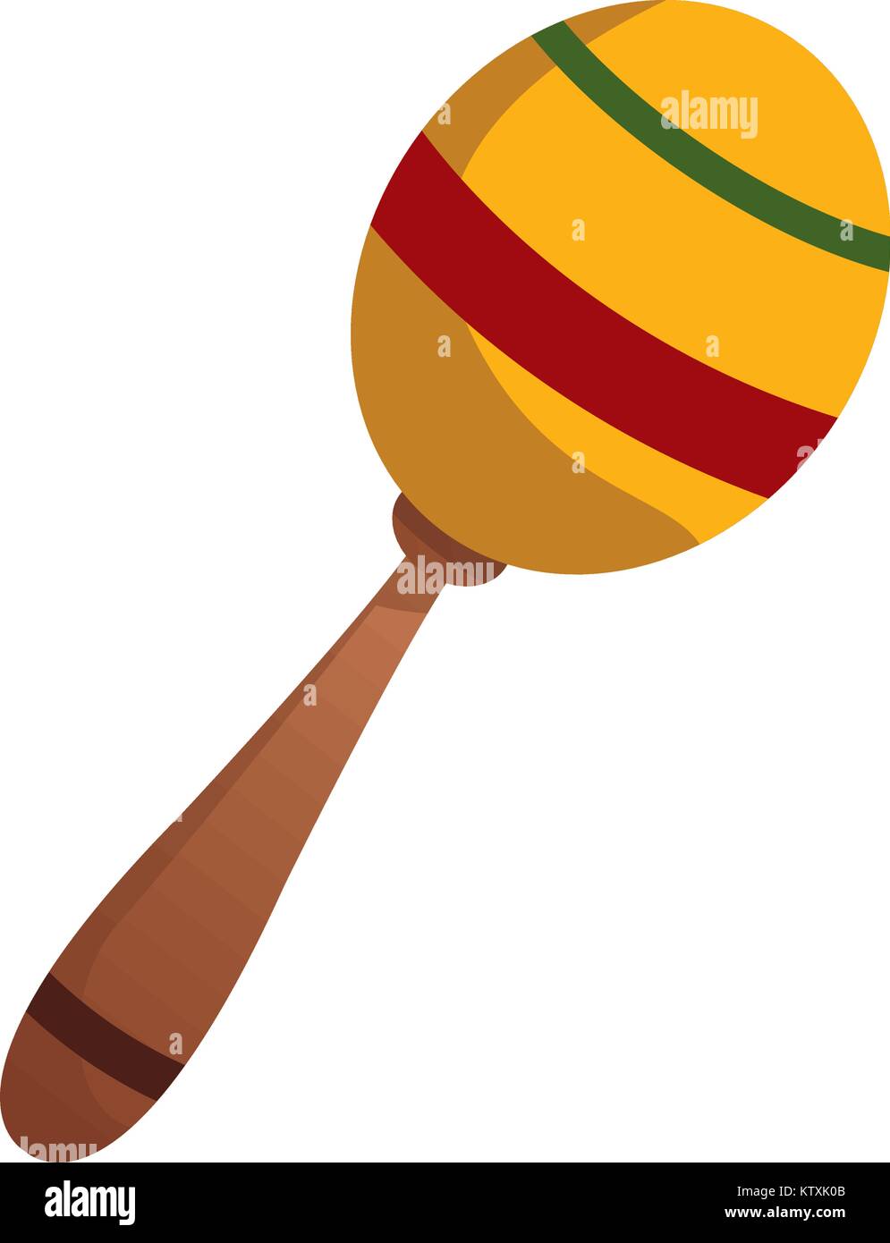 Maraca music instrument realistic icon Stock Vector Image & Art - Alamy