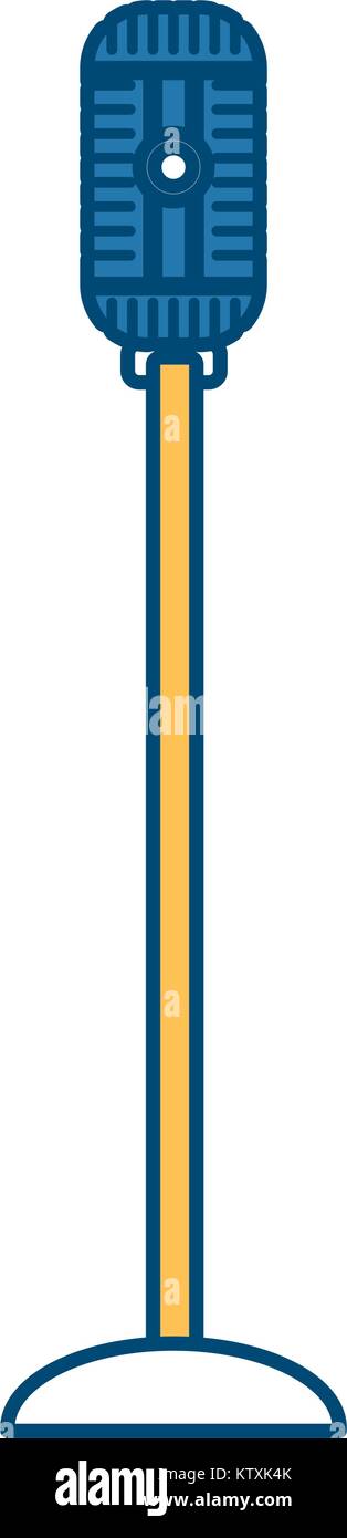 Vintage microphone isolated Stock Vector Image & Art - Alamy