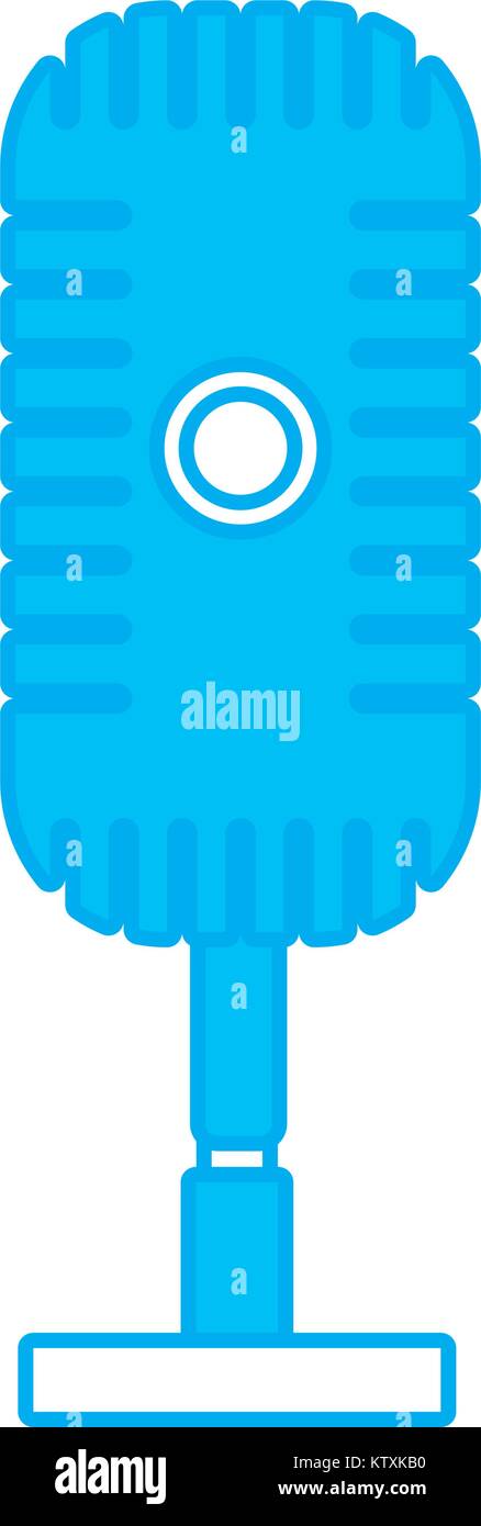 Vintage microphone isolated Stock Vector Image & Art - Alamy