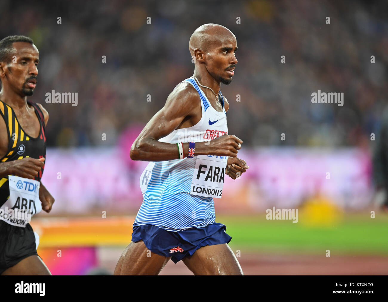 Mo Farah 5000m men's final IAAF World Championships London 2017
