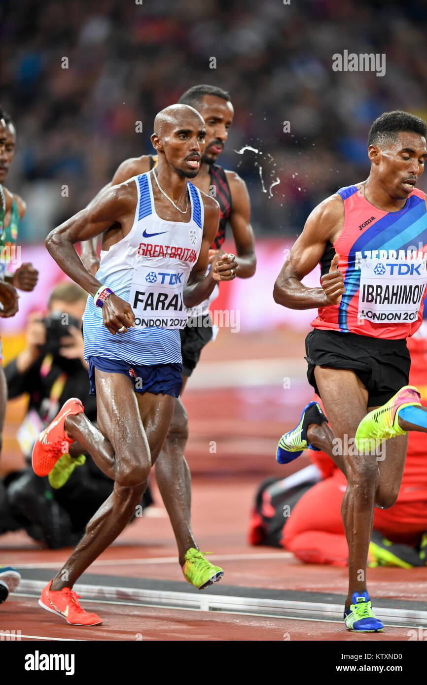 Mo Farah 5000m men's final IAAF World Championships London 2017