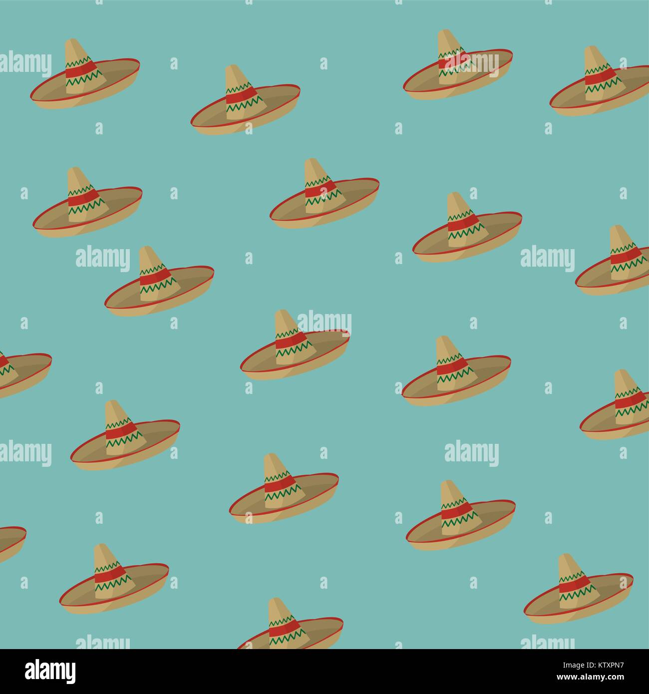 Mexican hat background Stock Vector Image & Art - Alamy