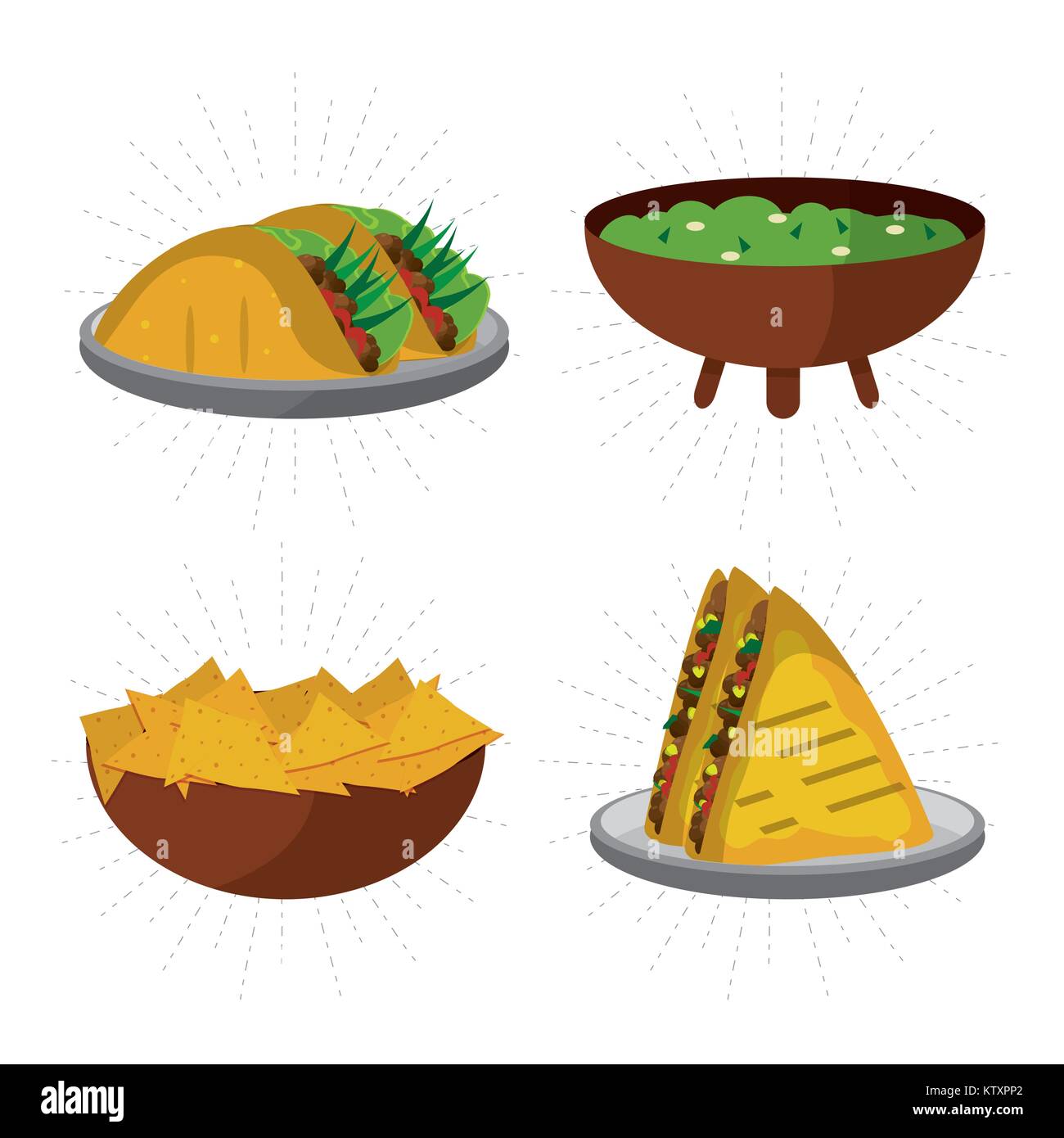 Mexican food design Stock Vector Image &amp; Art - Alamy
