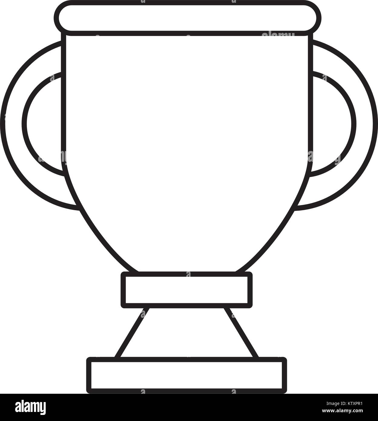 Trophy cup symbol Stock Vector Image & Art - Alamy