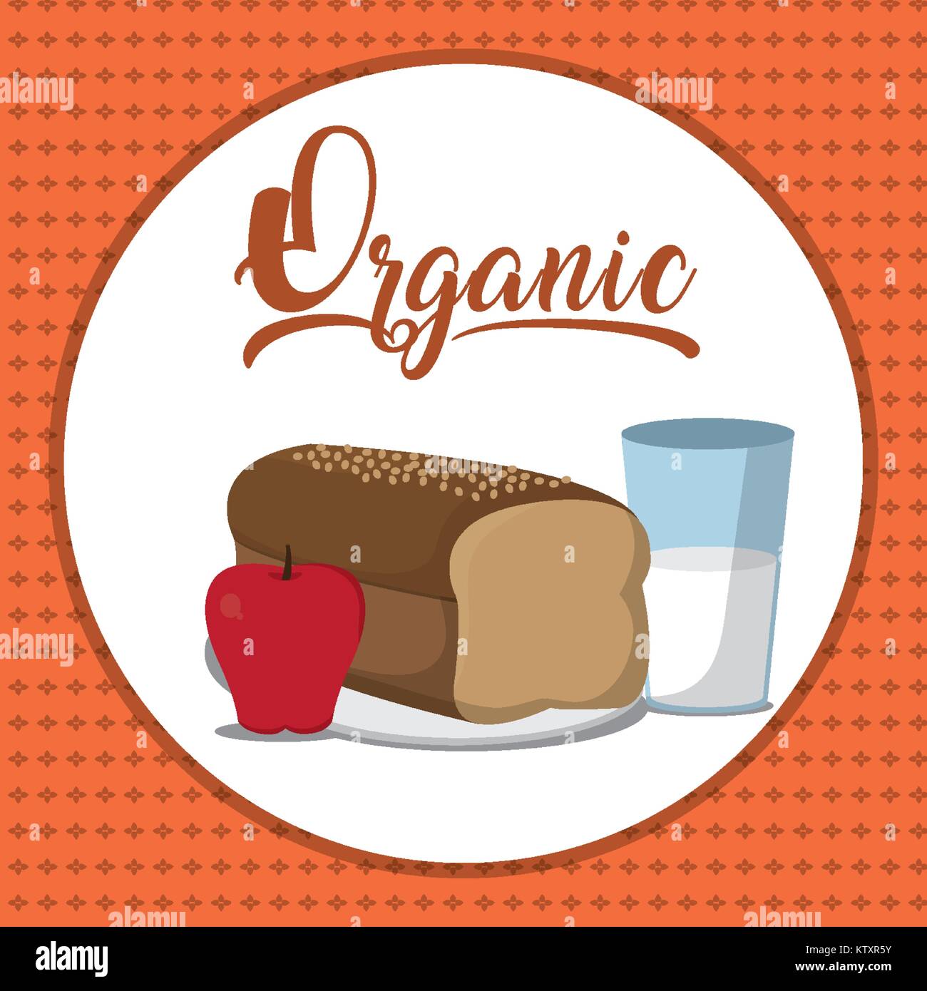Organic food design Stock Vector Image & Art - Alamy
