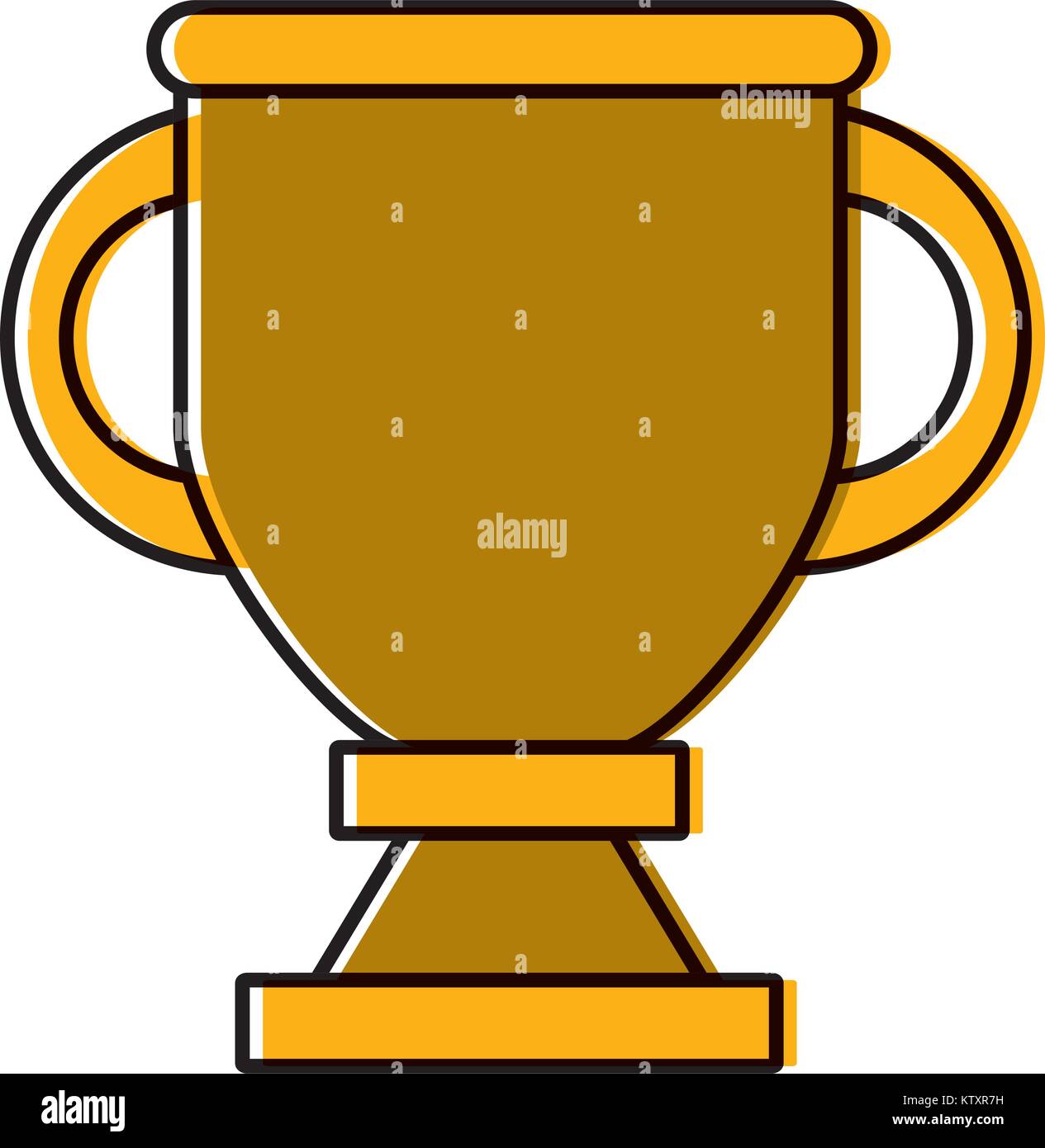 Trophy cup symbol Stock Vector Image & Art - Alamy