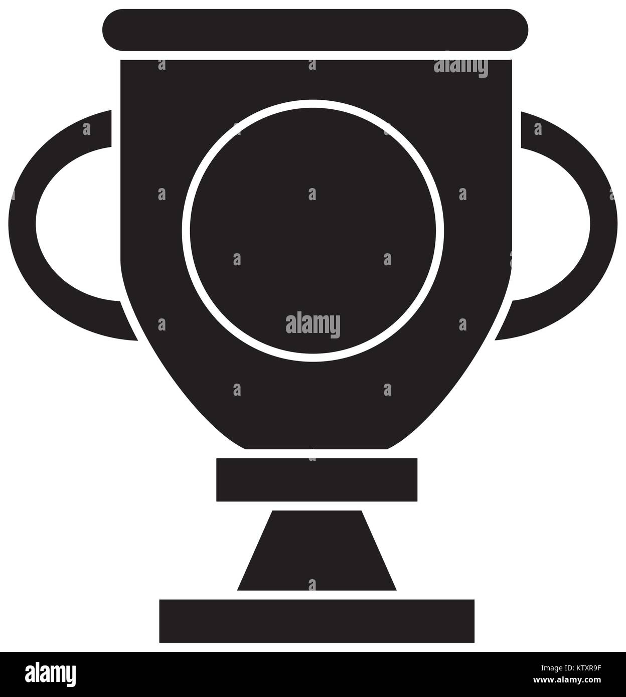 Trophy cup symbol Stock Vector Image & Art - Alamy