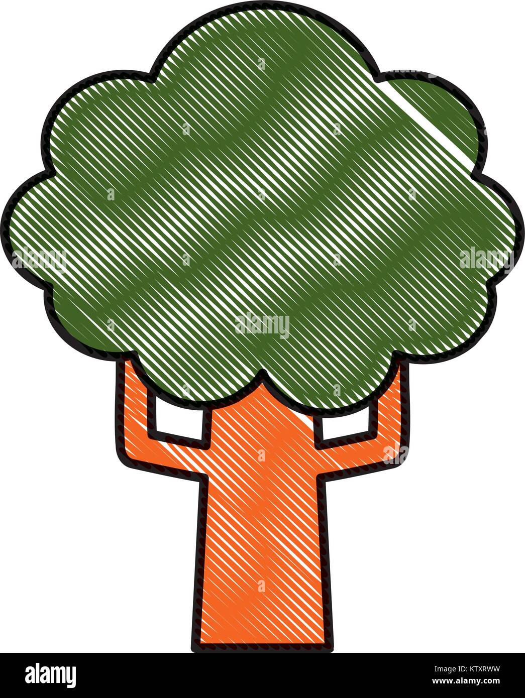 tree nature isolated Stock Vector Image & Art - Alamy