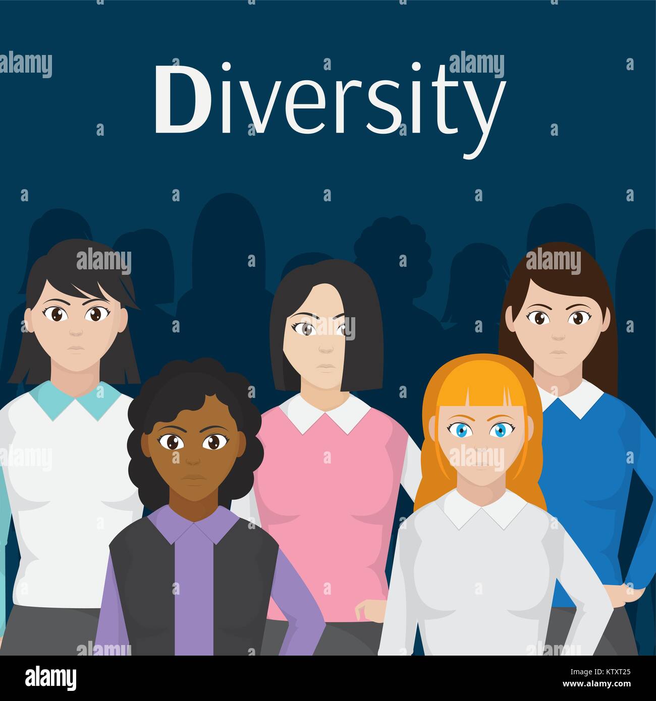 Avatar women design Stock Vector Image & Art - Alamy