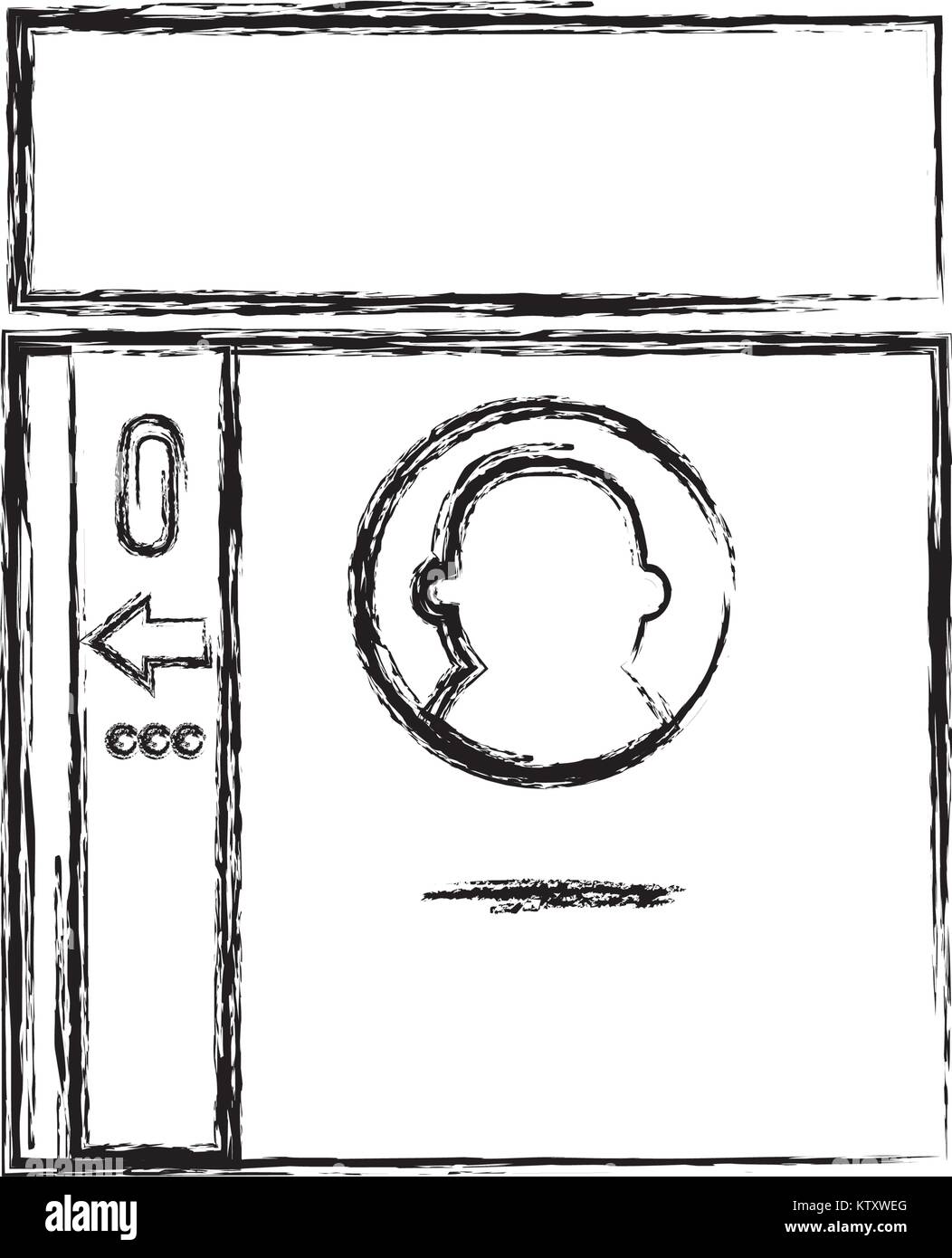 figure personal identification card access id Stock Vector Image & Art