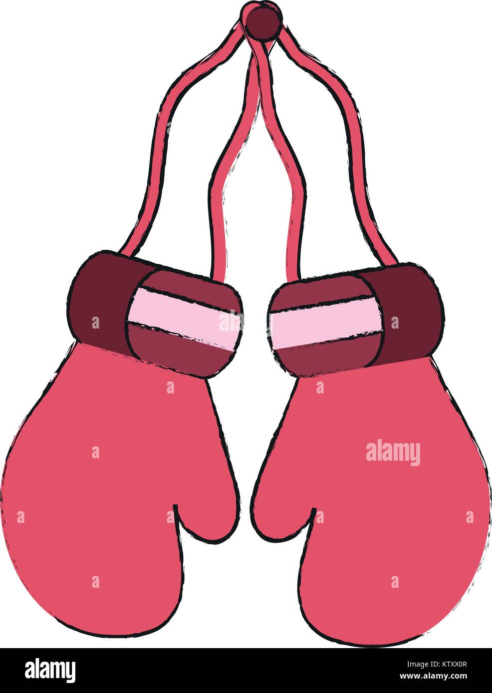 Boxing gloves isolated Stock Vector Image & Art - Alamy
