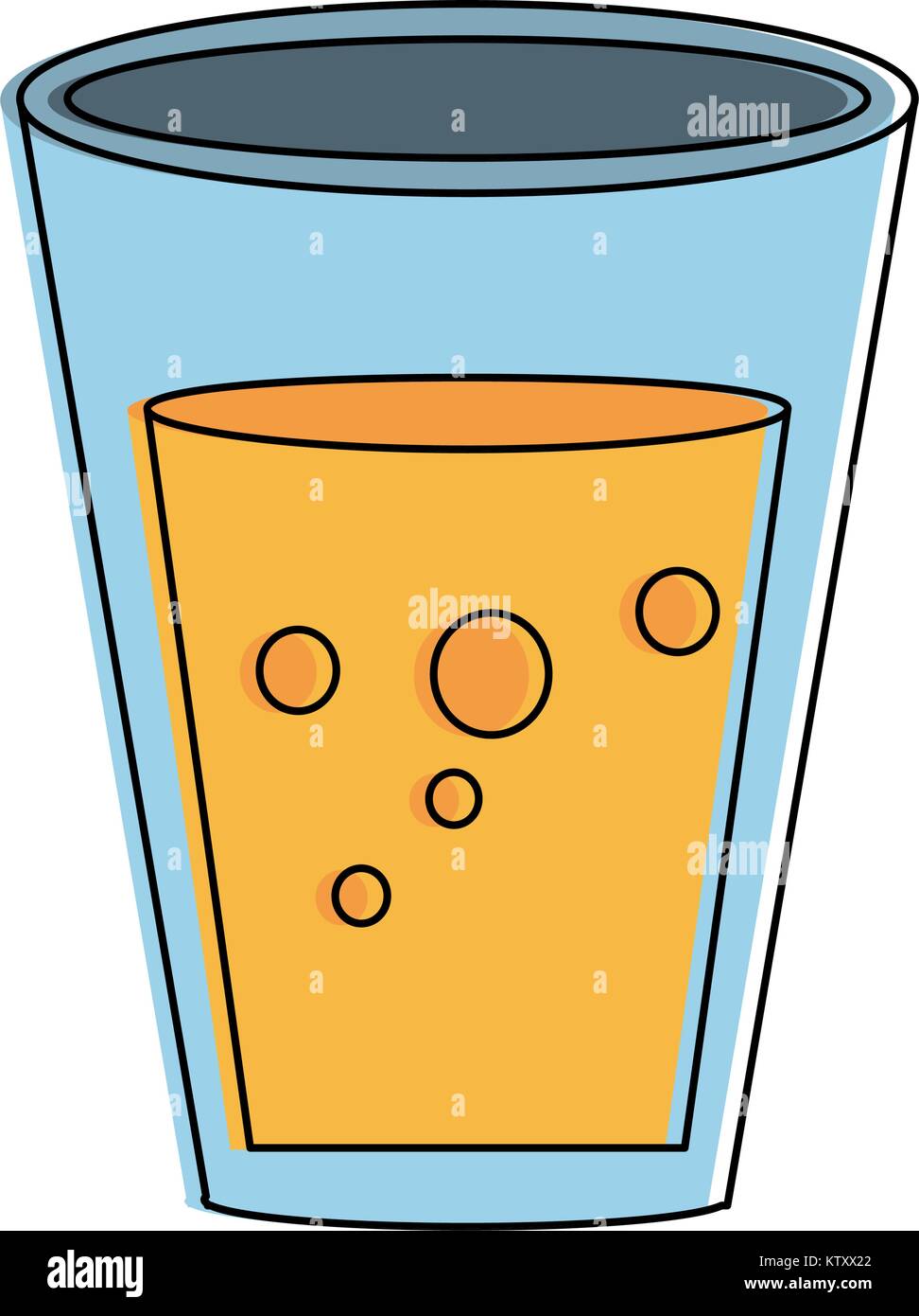 Lemonade glass cup Stock Vector Image & Art Alamy