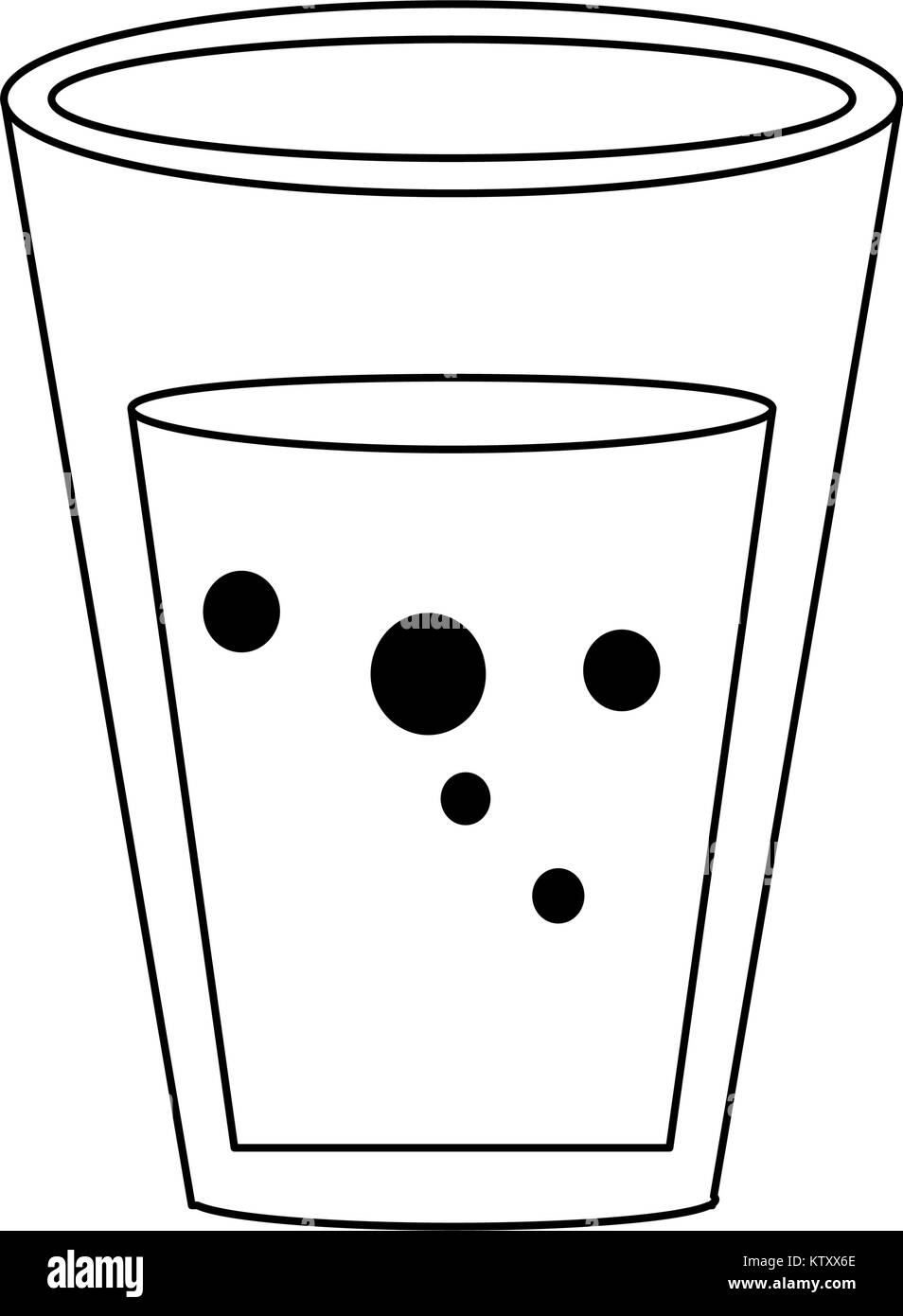 Lemonade glass cup Stock Vector Image & Art Alamy