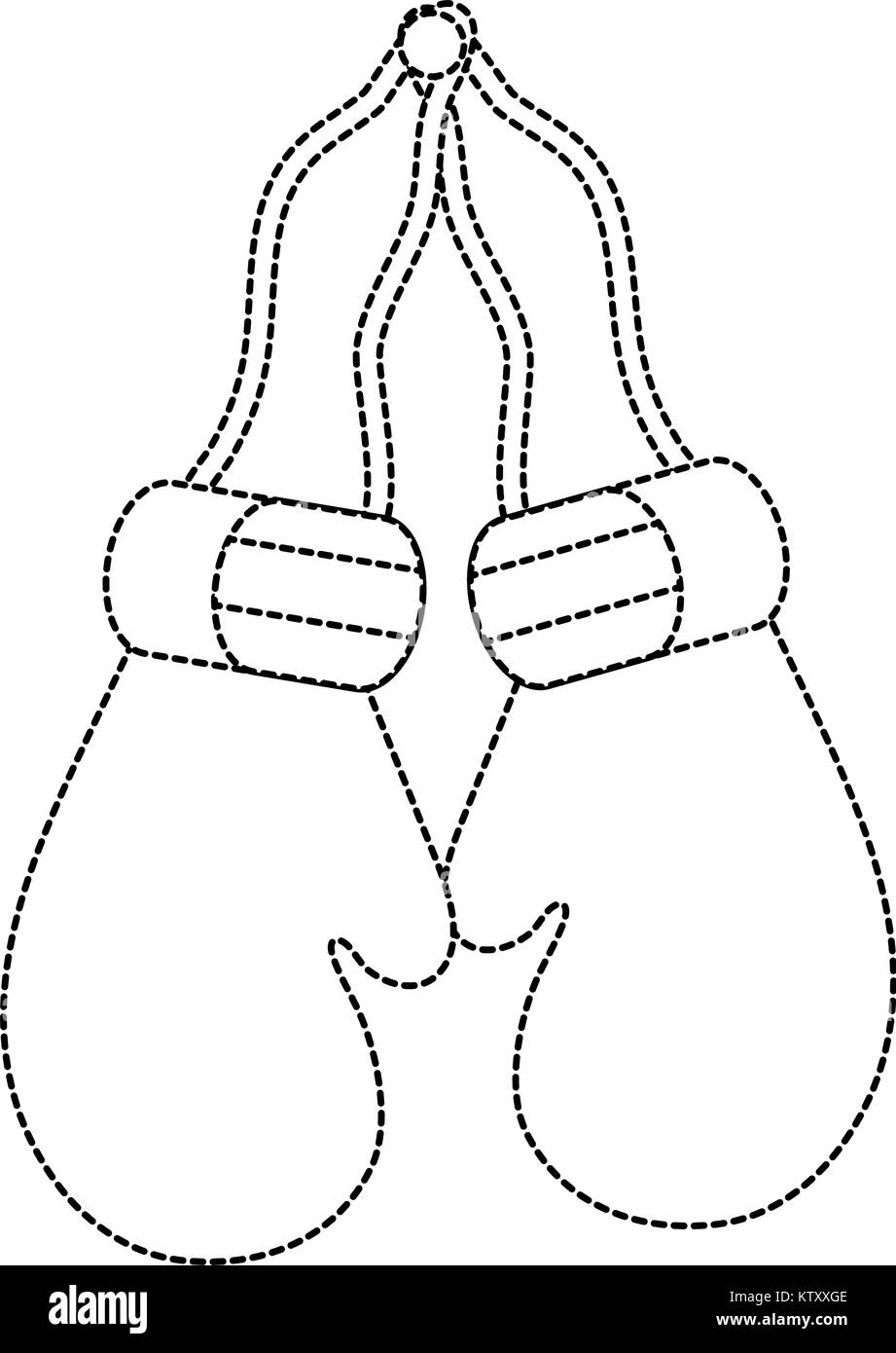 Boxing gloves isolated Stock Vector Image & Art - Alamy