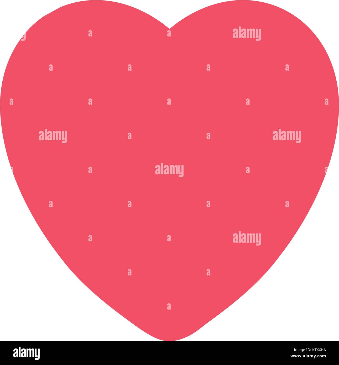 color heart symbol of love and passion design Stock Vector Image & Art ...