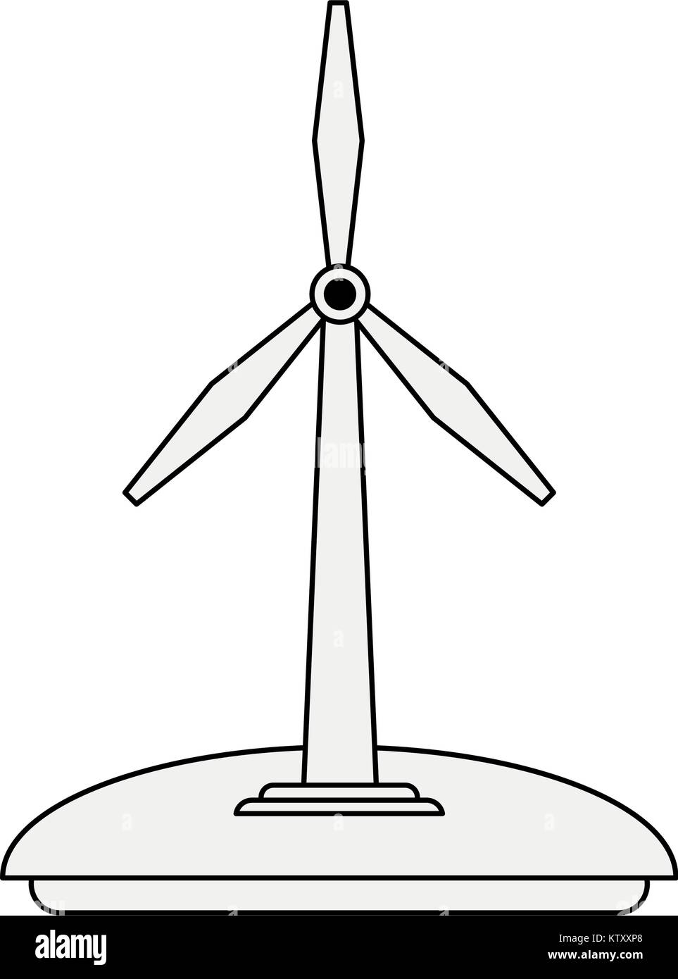 Wind turbine green energy Stock Vector Image & Art - Alamy