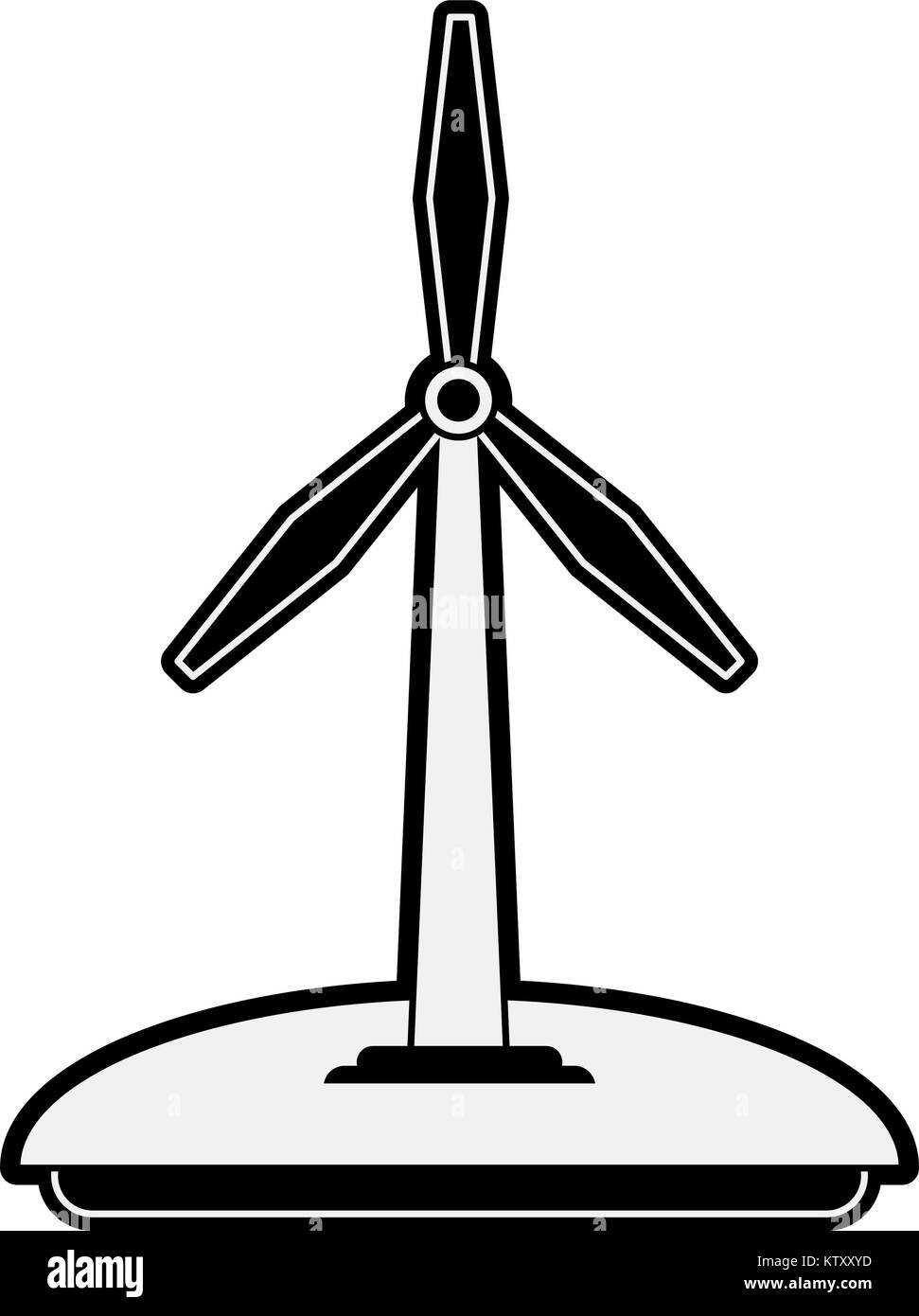 Wind turbine green energy Stock Vector Image & Art - Alamy