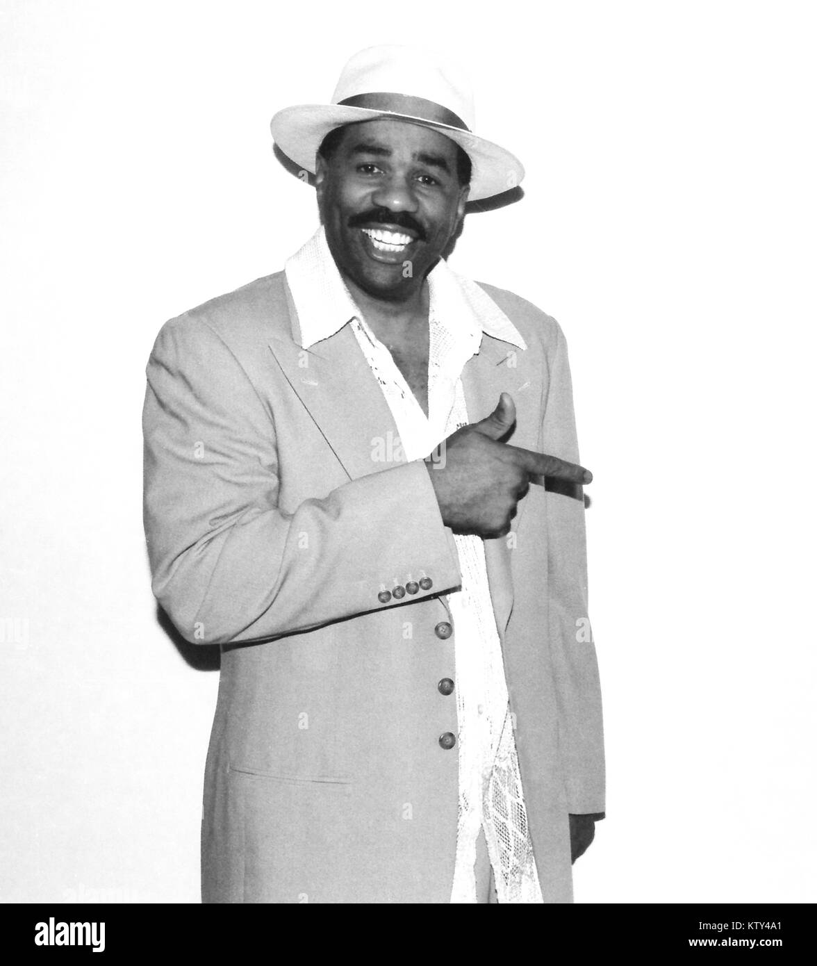 IRVINE, CA - 2002: Steve Harvey pictured at stand up performance in Irvine, California in 2002. Credit: Pat Johnson/MediaPunch Stock Photo