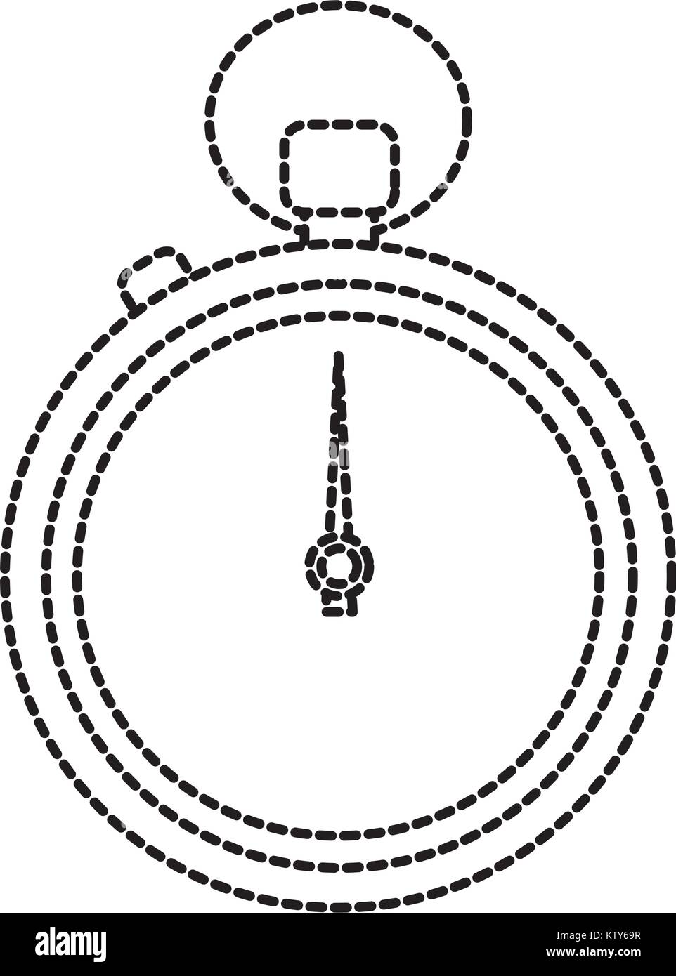 stopwatch or chronometer time icon image Stock Vector Image & Art - Alamy