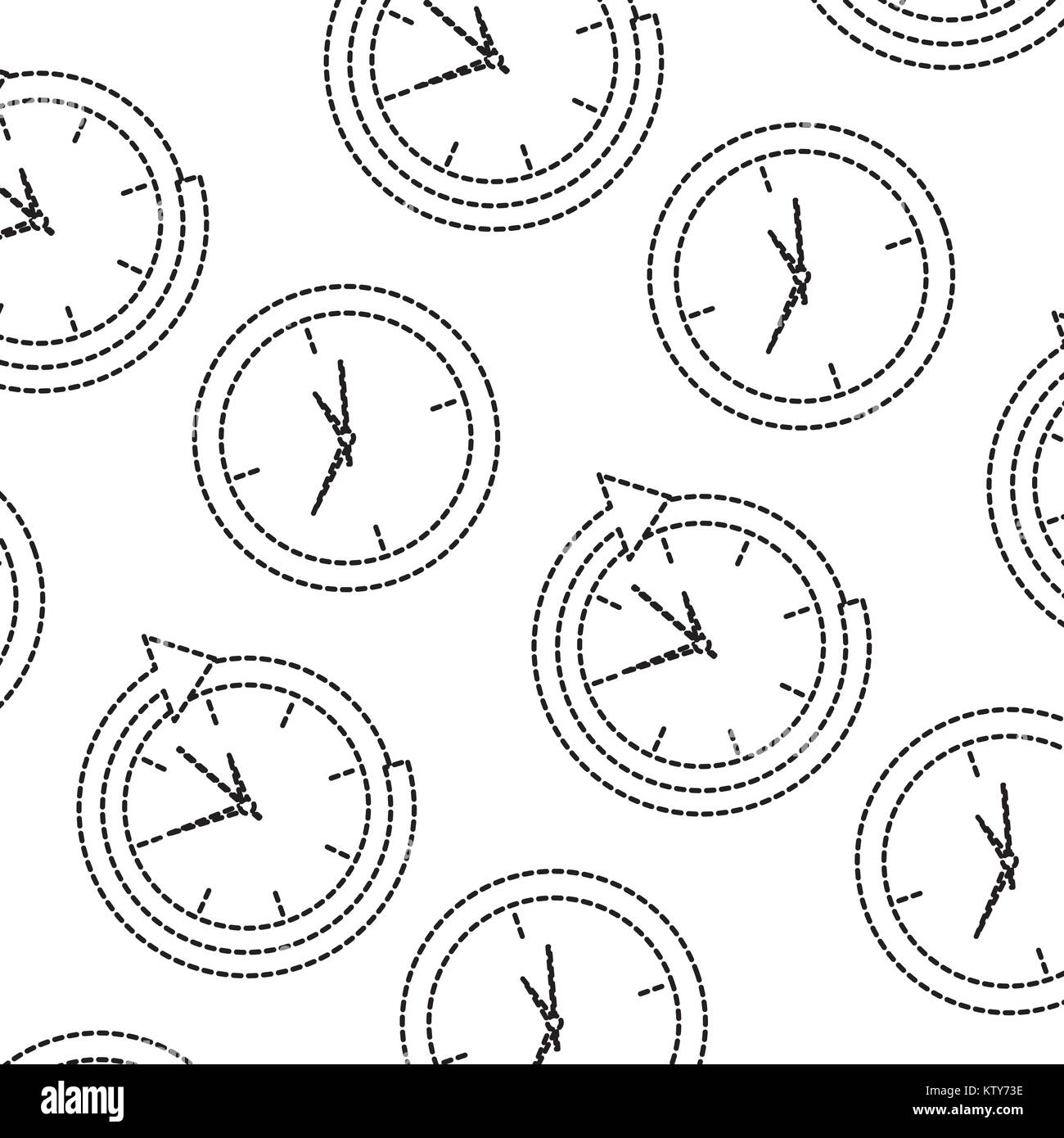 clock time pattern image Stock Vector Image & Art - Alamy