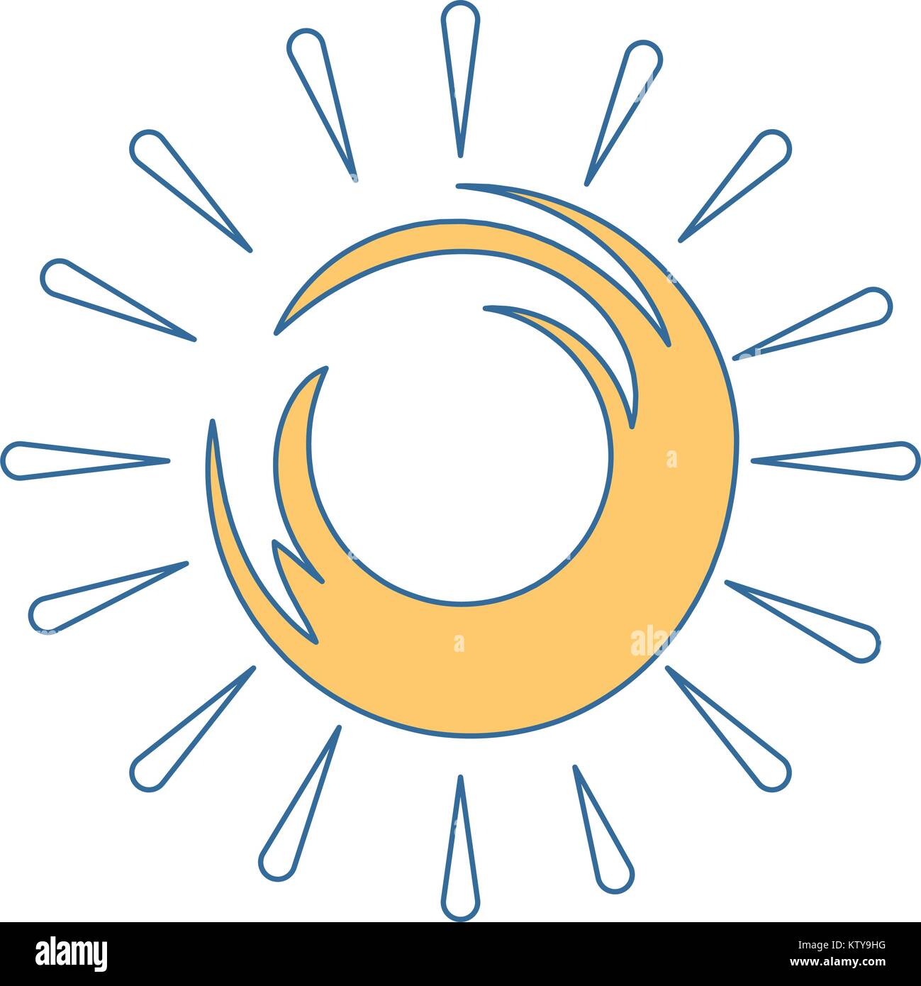 summer sun isolated icon vector illustration design Stock Vector Image ...