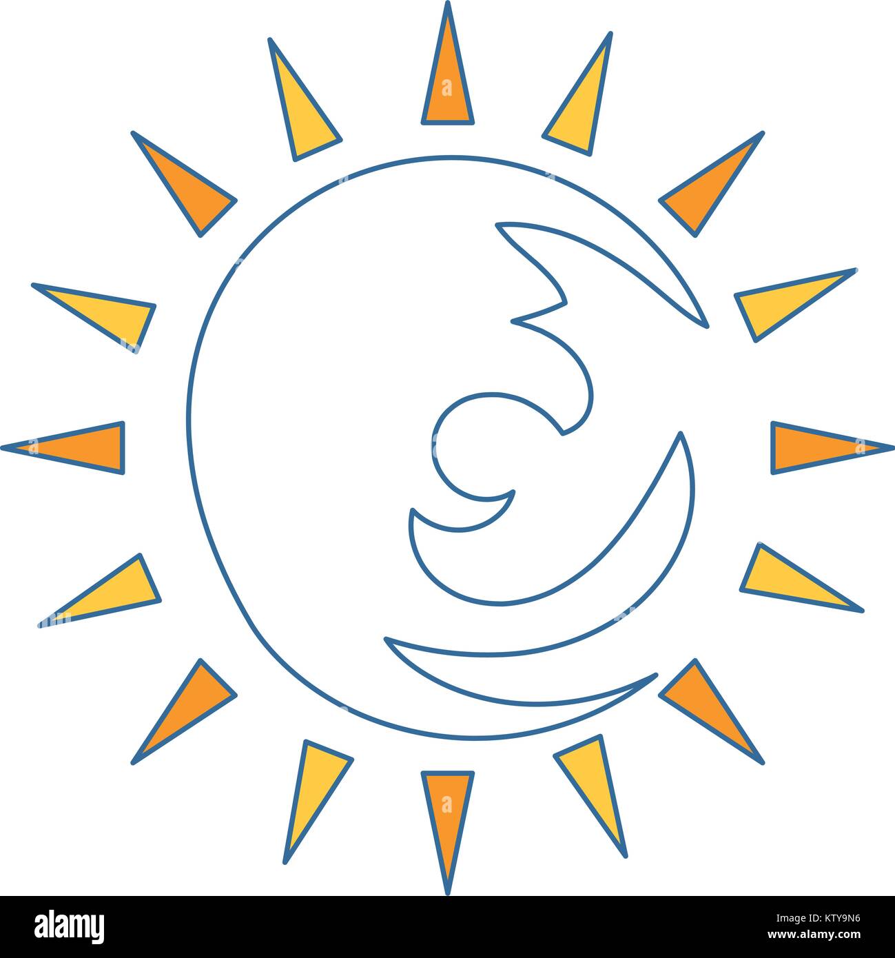summer sun isolated icon vector illustration design Stock Vector Image ...