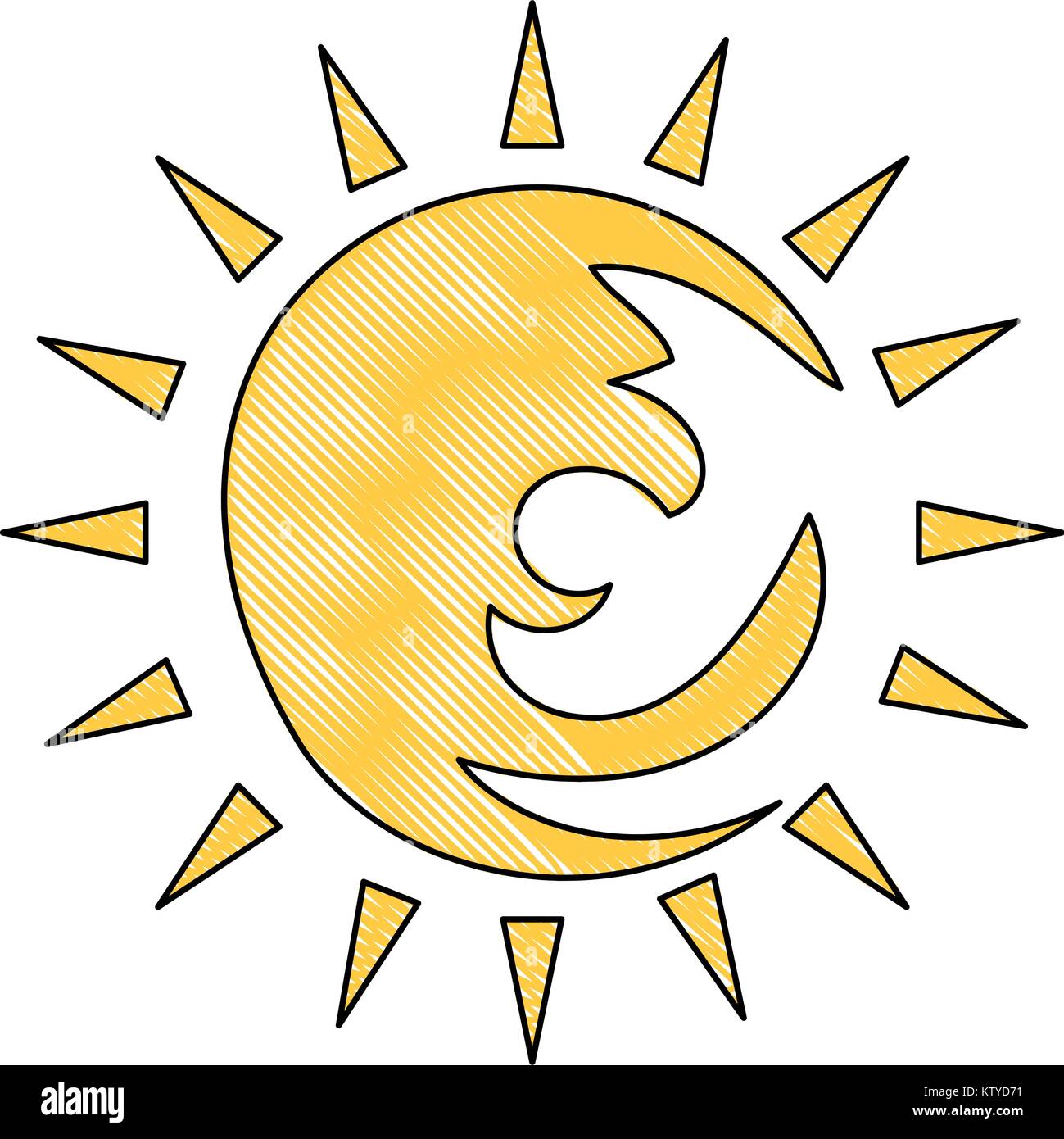 summer sun isolated icon vector illustration design Stock Vector Image ...