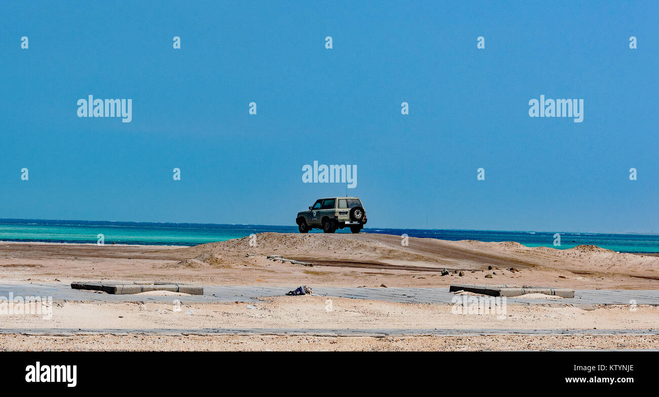 Beach Patrol On The Red Sea Al Qattan South Of Jeddah Saudi Arabia Stock Photo Alamy