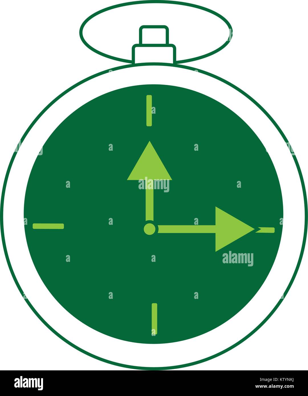 clock icon image Stock Vector Image & Art - Alamy