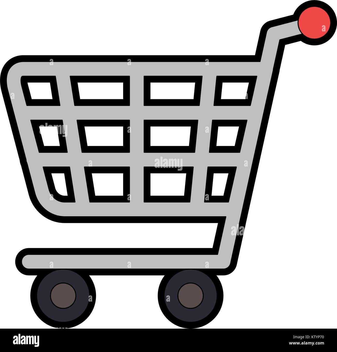 shopping cart isolated icon vector illustration design Stock Vector ...