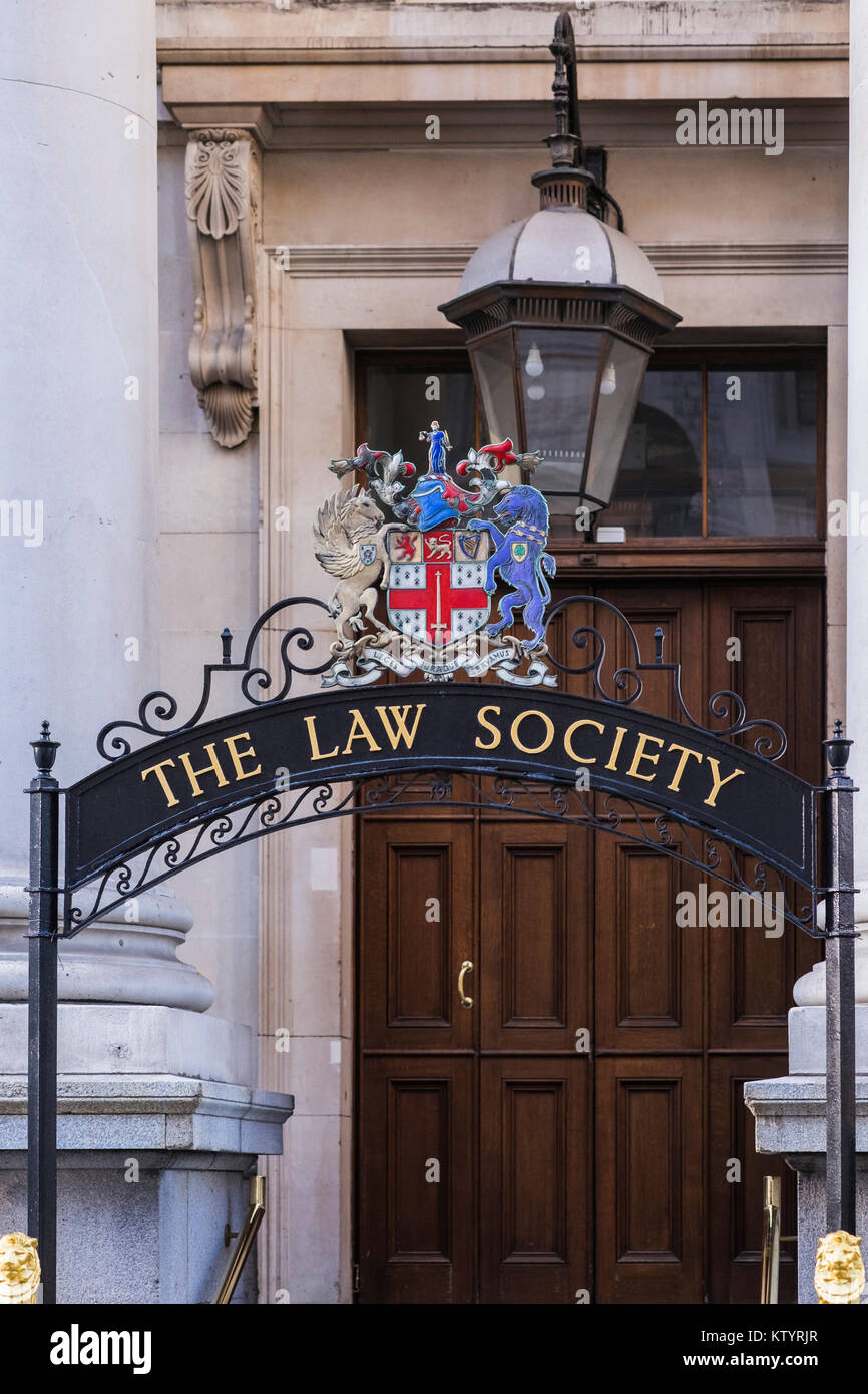 The Law Society hall, Chancery Lane, London, England, U.K. Stock Photo
