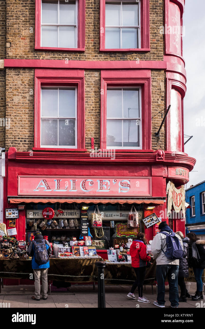 Portobello Road antique shops, Royal Borough of Kensington&Chelsea